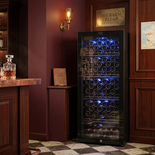 124 Bottle Freestanding Wine Refrigerator