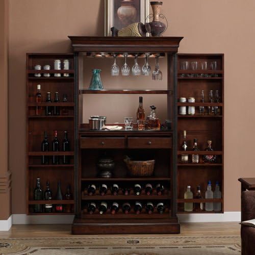 Ashley Heights Home Wine Cabinet