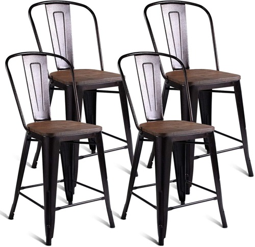 Best Set of Bar Stools Costway