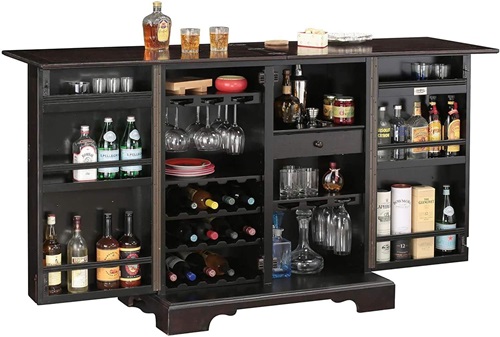 Brunello Wine and Bar Storage Cabinet