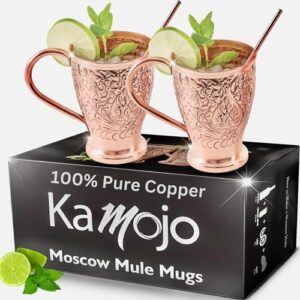Kamojo Moscow Mule Mug Gift Set