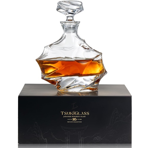 Storm Whiskey Decanter on display