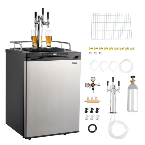 162L Triple Tap Commercial Draft Beer Kegerator