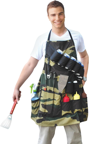 Best BBQ Aprons for Men Camouflage