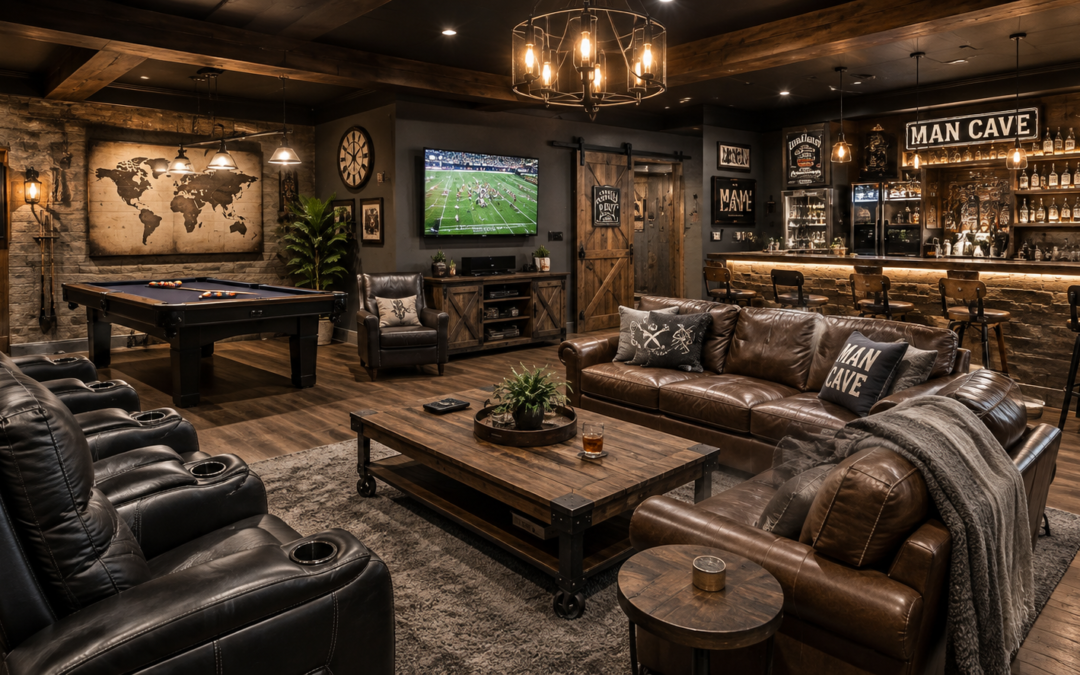 Best Man Cave Furniture: 10 Essential Pieces for the Ultimate Hangout