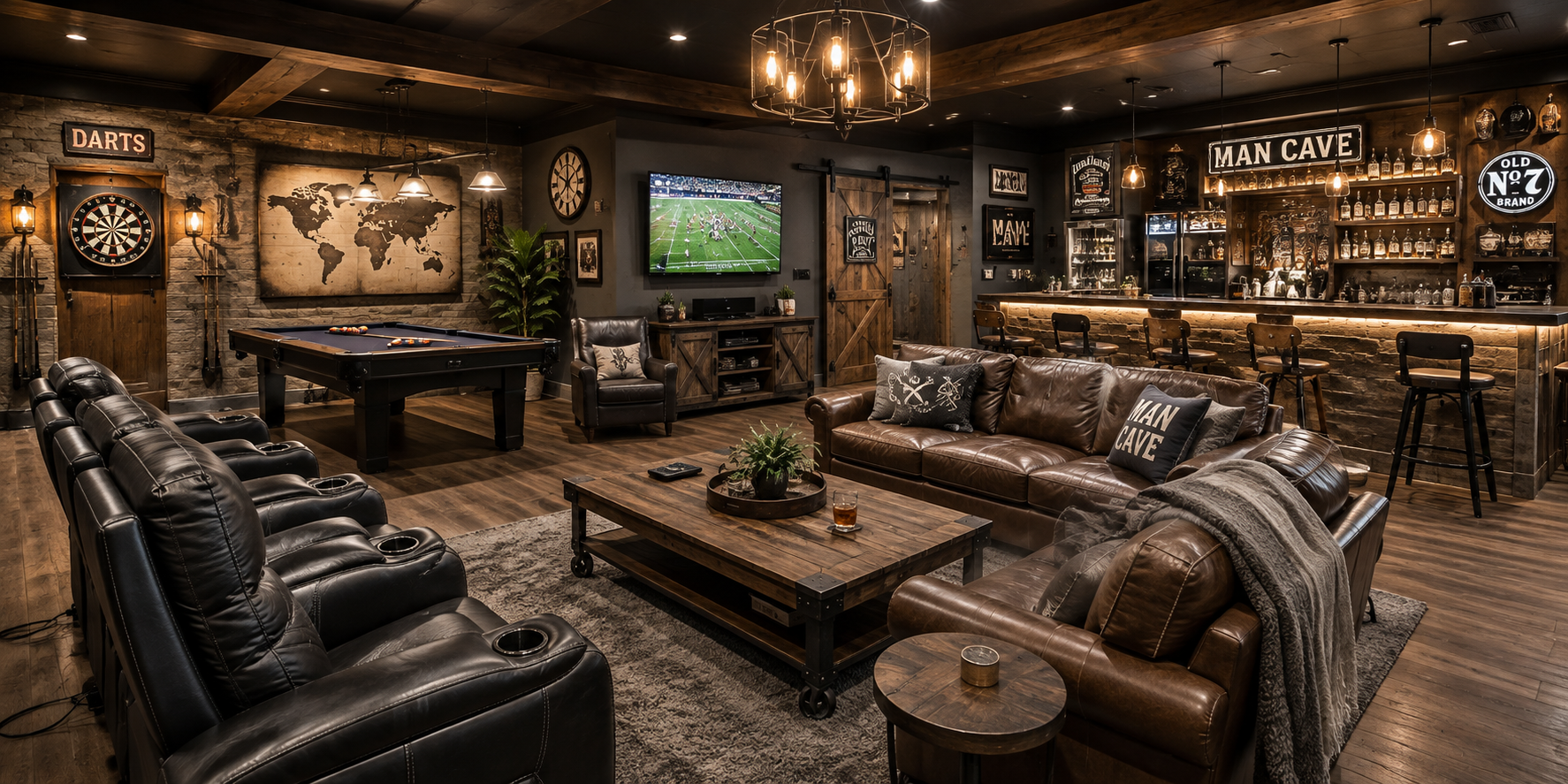 Best Man Cave Furniture: 10 Essential Pieces for the Ultimate Hangout Best Man Cave Furniture For The Garage