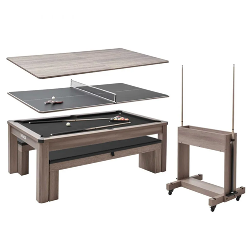 Best Man Cave Furniture: 10 Essential Pieces for the Ultimate Hangout: Pool Table 7ft Pool & Table Tennis Table