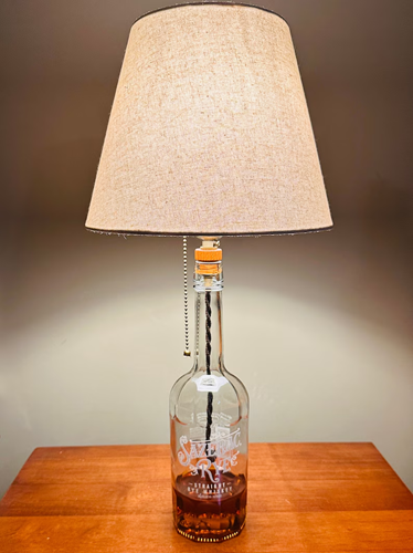 Sazerac Rye Whiskey Bottle Lamp