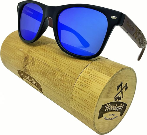 Wood Polarized Sunglasses for Men