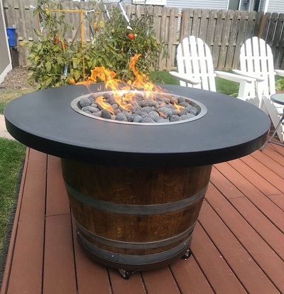 Barrel Fire Pit