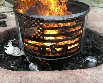 Outdoor Gas Fire Pits non gas Custom Pits