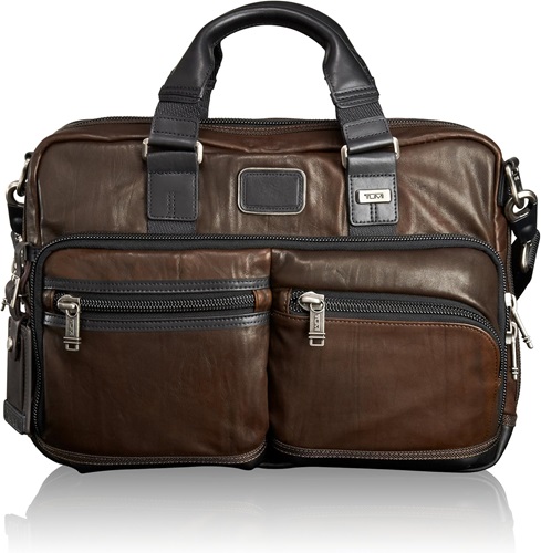 Tumi Leather Slim Travel Accessory For Men