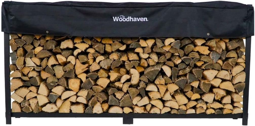 Woodhaven Firewood Outdoor Log Storage Rack