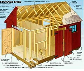 diy garden shed plans 3d