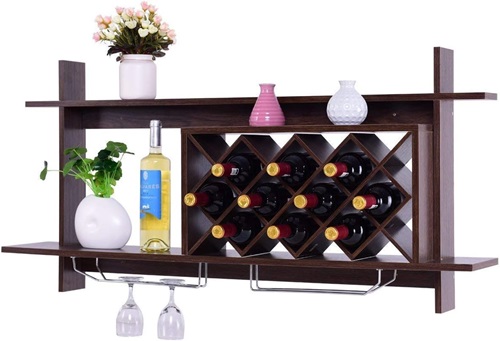 Giantex Wine Rack Wall Mounted