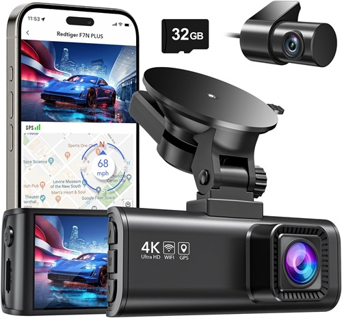 REDTIGER Dash Cam Xmas Gift for Men