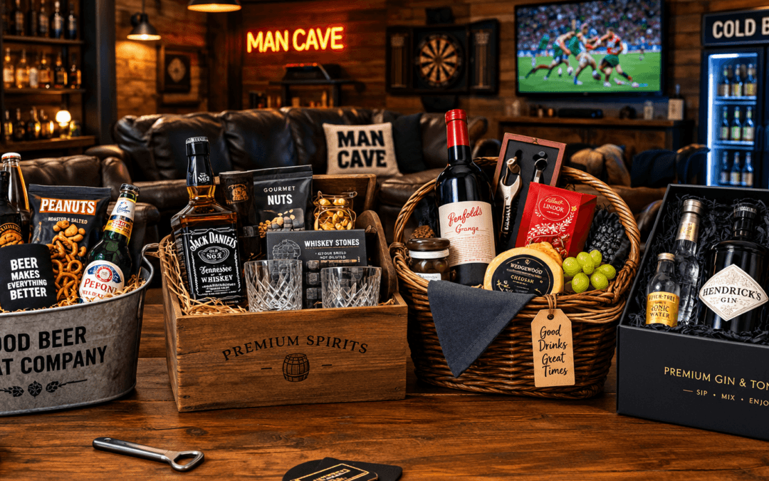 Top Man Cave Gift Baskets for Men