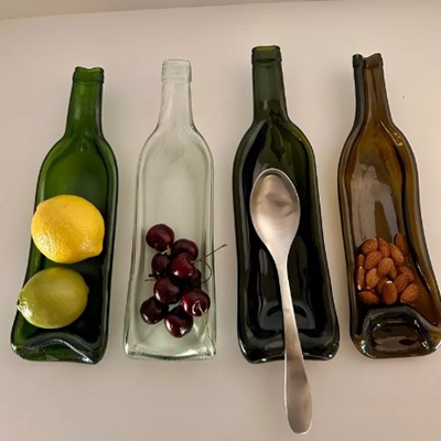 Wine Bottle Serving Trays