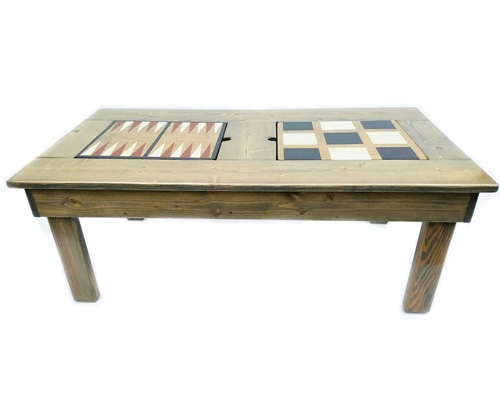 Chess Checkers Board Coff Table_