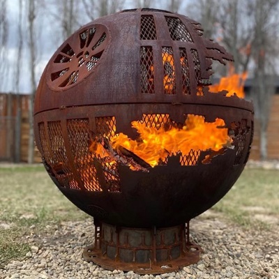 Death Star Fire Pit