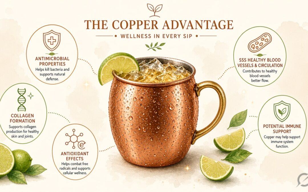 Copper Moscow Mule Mug Health Advantages