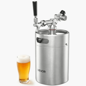 Home Bar 170oz Mini Keg on Display