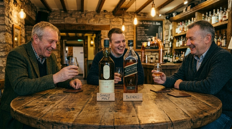 Single Malt v Blended Whiskey