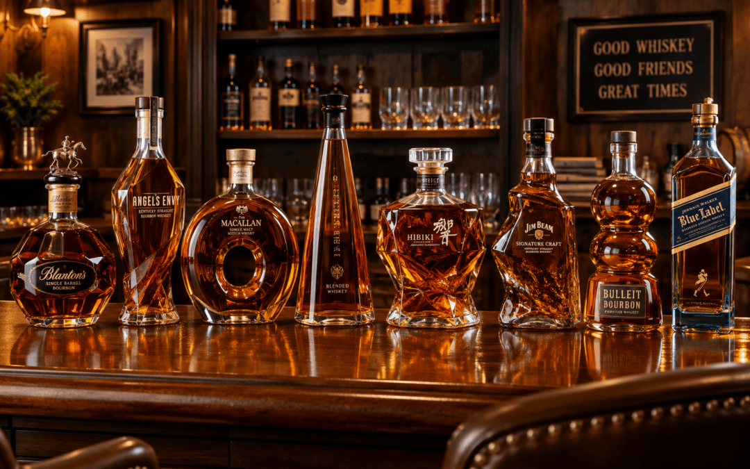 12+ Unusual Shaped Whiskey Bottles That Deserve a Place on Your Home Bar